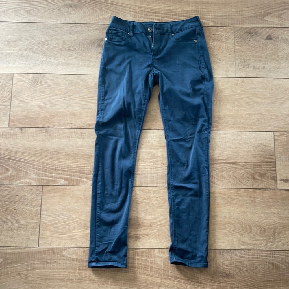 Maurices Dark Teal Skinny Jeans Size S-R